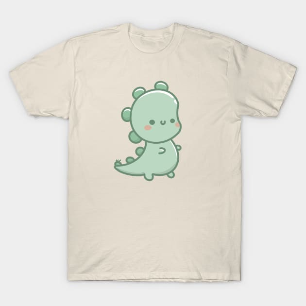 Kawaii t-rex T-Shirt by Sugar Bubbles 